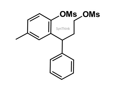2-3-methansulfonyl-1-phenylpropyl-4-methylphenyl-methansulfonate
