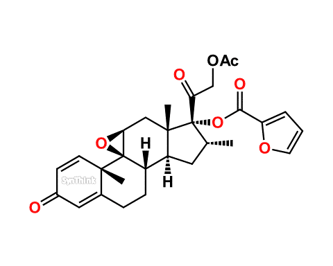 21-Acetyloxy-Deschloromometasone-Furoate-911-Epoxide