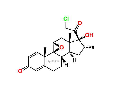 Mometasone-EP-Impurity-Q-17α-Hydroxy-21-chloro-9β11β-epoxy-16α-methylpregna-14-diene-320-dione