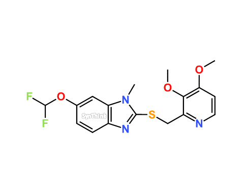 Pantoprazole-Sulfide-N-Methyl-6-Difluoromethoxy-Analog