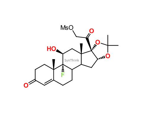 12-DihydroTriamcinolone-1617-Acetonide-21-Mesylate