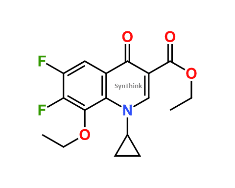 Moxifloxacin-Difluoro-Ethoxy-Ethyl-Ester