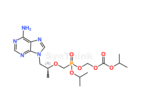 Tenofovir Disoproxil Fumarate IP Impurity D; Mono-POC Isopropyl Tenofovir Fumarate (Mixture of Diastereomers) | 1422284-15-8 | Tenofovir