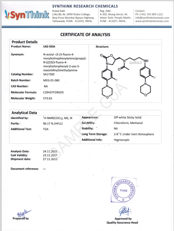 Certified-Reference-Materials-CoA