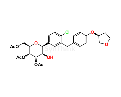 Empagliflozin 3,4,6-Triacetyl Impurity | Empagliflozin