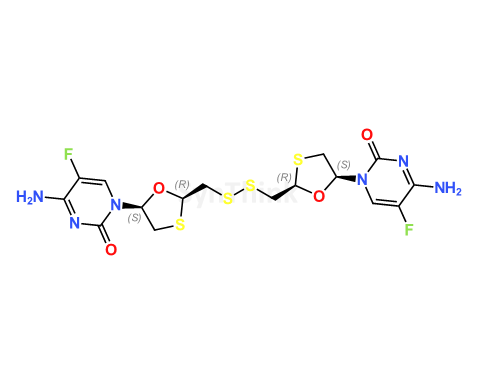 Emtricitabine Disulfide Impurity | 2331211-44-8 | Emtricitabine