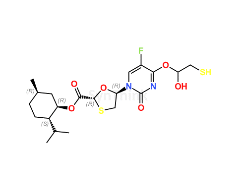 Emtricitabine Mercaptoethoxy Impurity | Emtricitabine