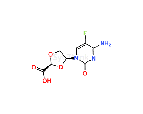 Emtricitabine 1,3-dioxolane Carboxylic Acid Impurity | 2518282-37-4 | Emtricitabine