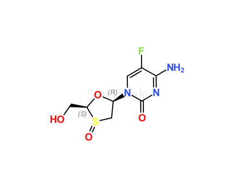 (2S,5R) Emtricitabine Sulfoxide Impurity | 152187-23-0 | Emtricitabine