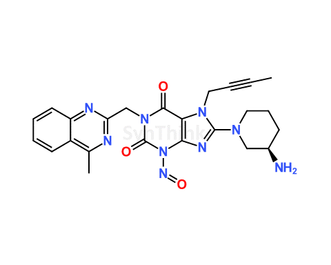 Linagliptin 3-Nitroso Purinedione Impurity | Linagliptin