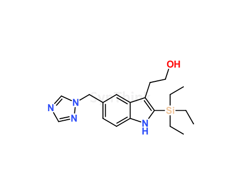 Rizatriptan 2-triethylsilyl Indolyl Hydroxy Impurity | 160194-33-2 | Rizatriptan