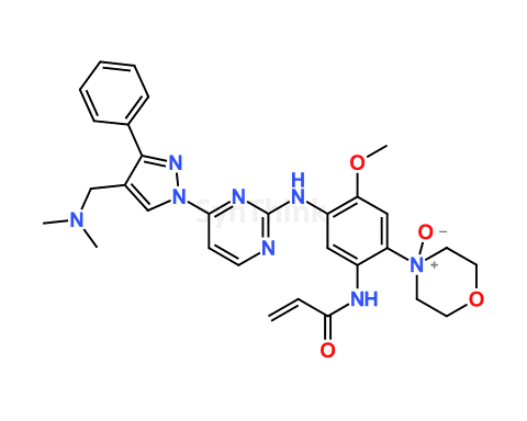 Lazertinib N-Oxide Morpholine Impurity | Lazertinib