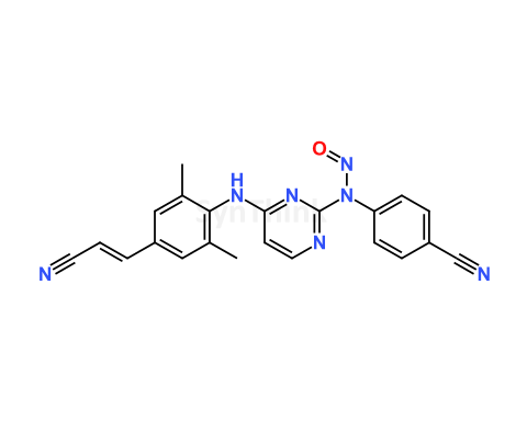 Rilpivirine N-Nitroso Aminobenzonitrile Impurity | Rilpivirine