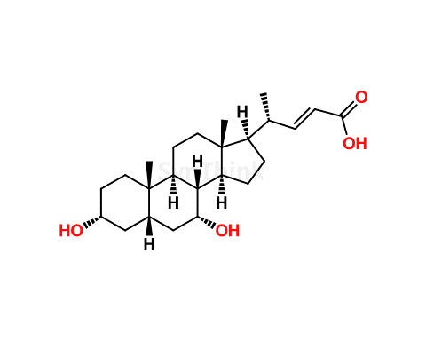 22-Ene Chenodeoxycholic Acid Impurity | 110107-03-4 | Ursodiol