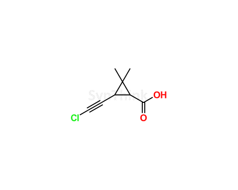 Permethrin Chloroethynyl Carboxylic Acid Impurity | 63406-22-4 | Permethrin