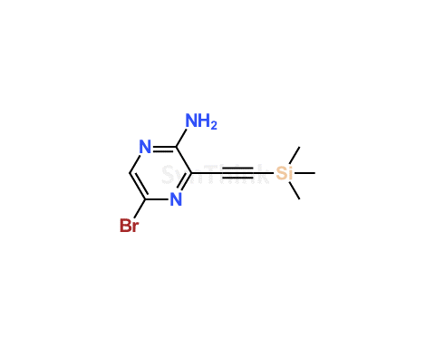 5-Bromo-3-((trimethylsilyl)ethynyl)pyrazin-2-amine | 875781-41-2 | Building Blocks