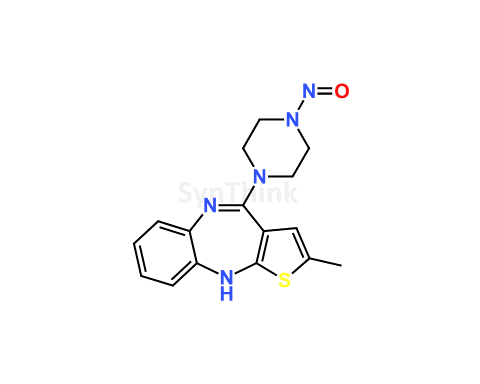 N-Nitroso N-Desmethyl Olanzapine Impurity | Nitrosamine