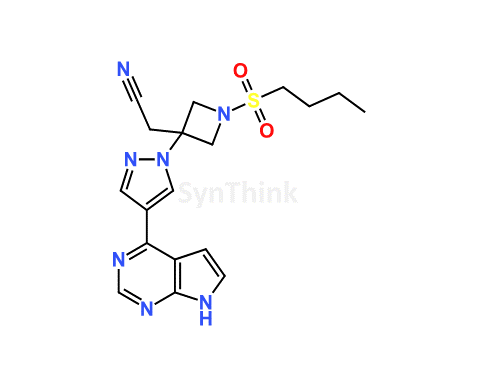 Baricitinib Butylsulfonyl Impurity | 1187594-35-9 | Baricitinib
