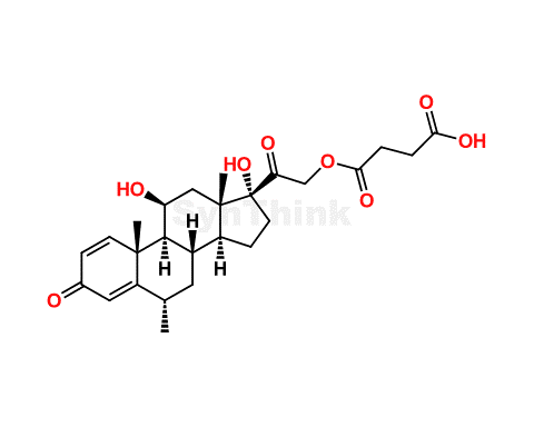 Methylprednisolone Hydrogen Succinate | 2921-57-5; 2375-03-3 (Sodium Salt) | Methylprednisolone