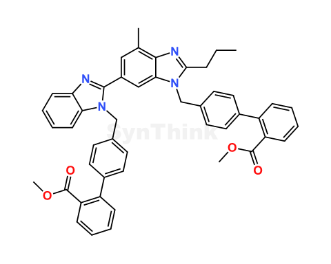Telmisartan Dimer Methyl Ester Impurity | 884330-13-6 | Telmisartan