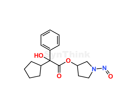 N-Nitroso N-Desmethyl Glycopyrrolate EP Impurity G | Glycopyrrolate
