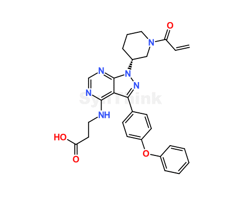 Ibrutinib N6-(2-Carboxyethyl) Impurity | Ibrutinib