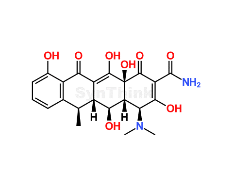 Doxycycline | 564-25-0; 24390-14-5 (Hyclate); 17086-28-1 (Monohydrate); 10592-13-9 (HCl Salt); | Doxycycline