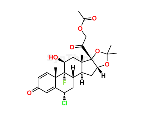 21-Acetyl-6α-chlorotriamcinolone Acetonide | 1181-32-4 | Fluocinolone Acetonide