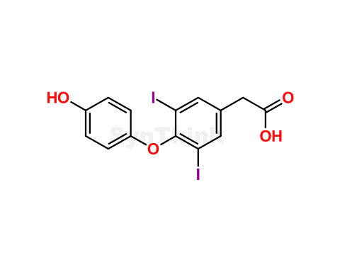 3,5-Diiodo Thyroacetic Acid | 1155-40-4 | Liothyronine