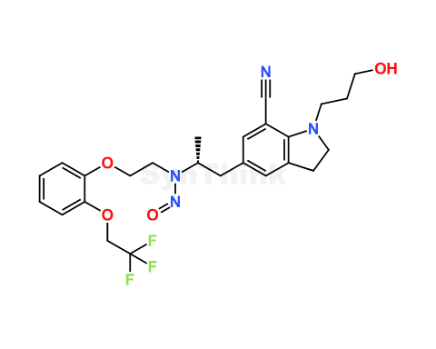 N-Nitroso Silodosin Nitrile Impurity | Silodosin