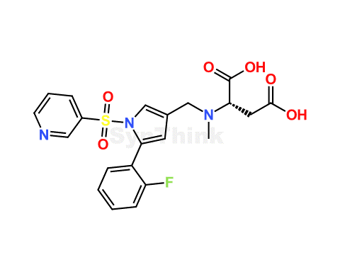 Vonoprazan N-Methyl Asparmic Acid Impurity | Vonoprazan