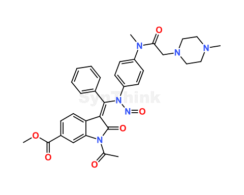 N-Nitroso N-Acyl Nintedanib Impurity | Nintedanib