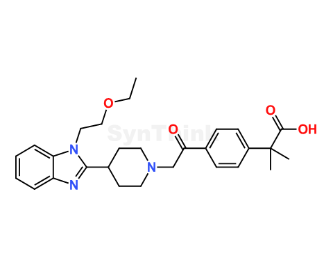 Bilastine Keto Acid Impurity | 1638785-22-4 | Bilastine