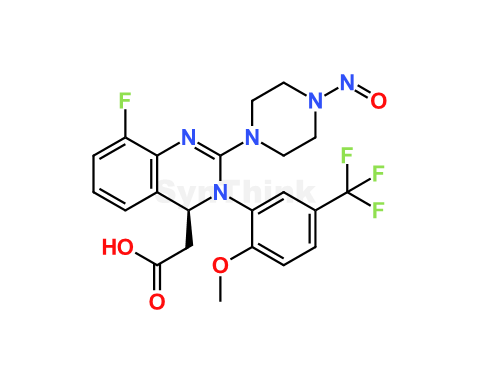 Letermovir Des-(Methoxyphenyl) N-Nitroso Impurity | Letermovir