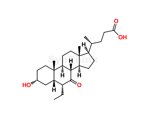 3α-Hydroxy-7-Keto-6α-Ethyl-5β-Cholanic Acid | 915038-26-5 | Obeticholic Acid