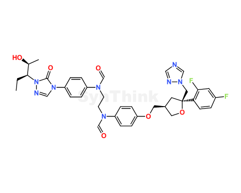 Posaconazole Desethylene Diformyl Impurity | 357189-95-8 | Posaconazole