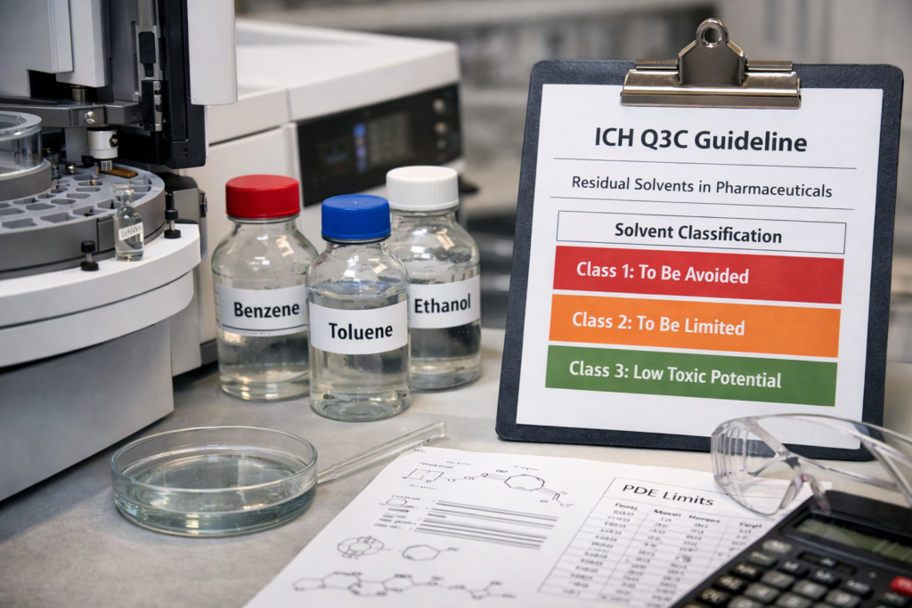 Understanding ICH Q3C: Residual Solvents in APIs Explained