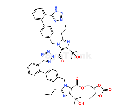 Olmesartan Tetrazolyl Amide Dimer Impurity | Olmesartan Medoxomil