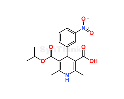 Nimodipine Carboxylic acid Impurity | 74936-69-9 | Nimodipine