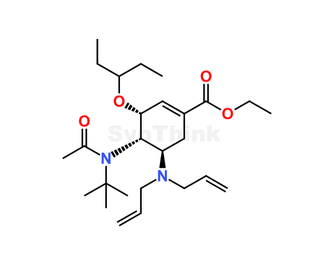 Oseltamivir RSR-N-(tert-butyl)acetamido)-5-(diallylamino) Impurity | 2413185-98-3 | Oseltamivir