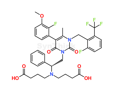 Elagolix Dialkylated Impurity | 2409132-60-9 | Elagolix