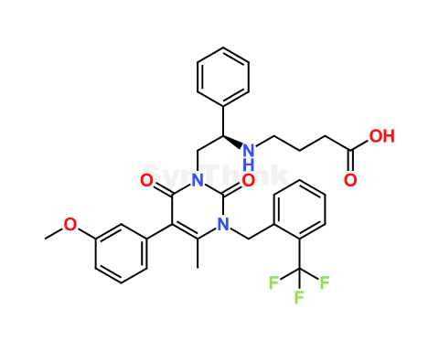 Elagolix Didesfluoro Impurity | Elagolix