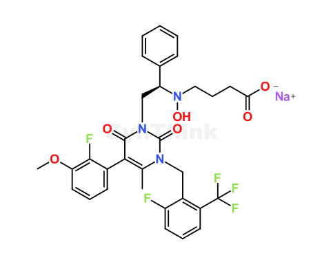 Elagolix Hydroxyl Amine Impurity | 2486454-63-9 | Elagolix