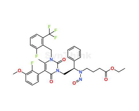 Elagolix Ethyl Ester Nitroso Impurity | Elagolix