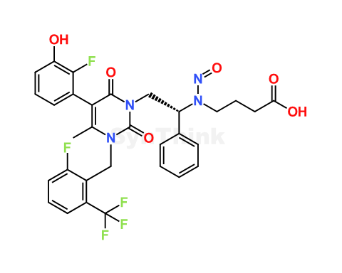 Elagolix Desmethyl N-Nitroso Impurity | Elagolix