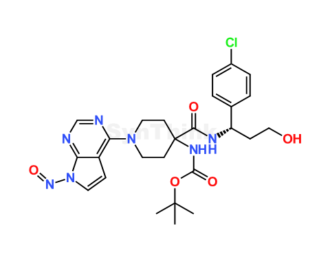 N-Boc Capivasertib N-Nitroso Impurity | Capivasertib