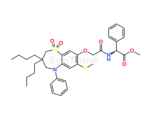 Elobixibat Des-Glycine Methyl Ester Impurity | CAS No.: 439088-19-4 | 439088-19-4 | Elobixibat