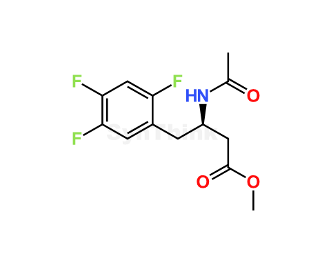 (R)-Sitagliptin N-Acetyl Methyl Ester Impurity | CAS No.: 1234321-83-5 | 1234321-83-5 | Sitagliptin