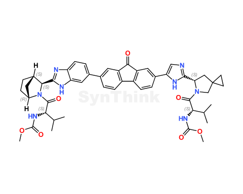 Ledipasvir Oxo Impurity | CAS No.: 2040487-43-0 | 2040487-43-0 | Ledipasvir