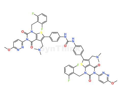 Relugolix Urea Dimer Impurity | CAS No.: 2814571-36-1 | 2814571-36-1 | Relugolix